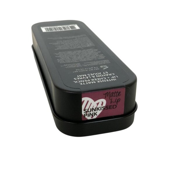 Nudestix Intense Matte Lip & Cheek Pencil SUNKISSED PINK With Sharpener in Box - Picture 2 of 4